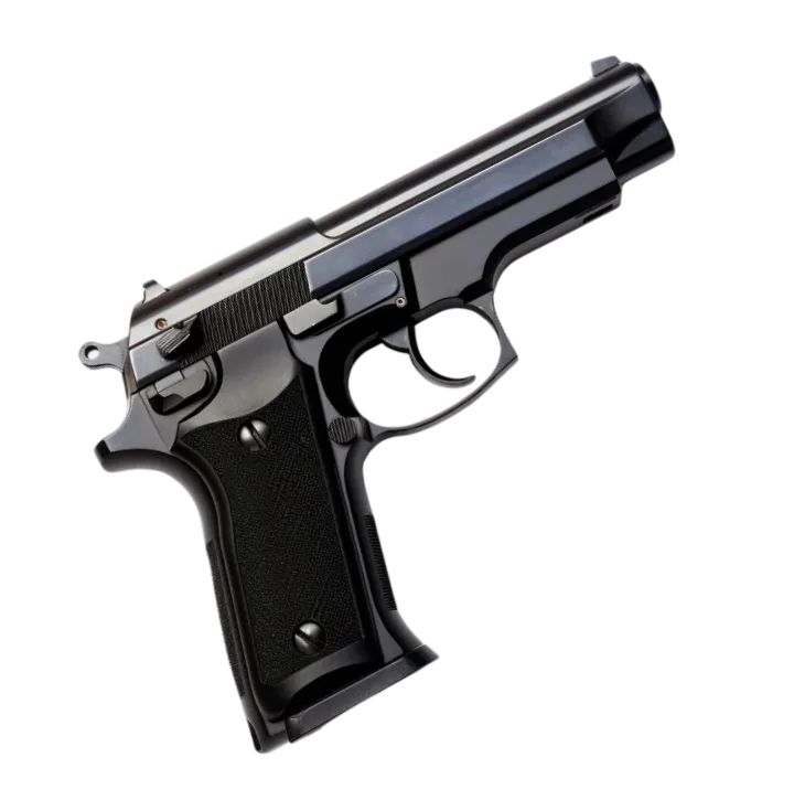 Handgun displayed at The Alamo of Jensen Beach